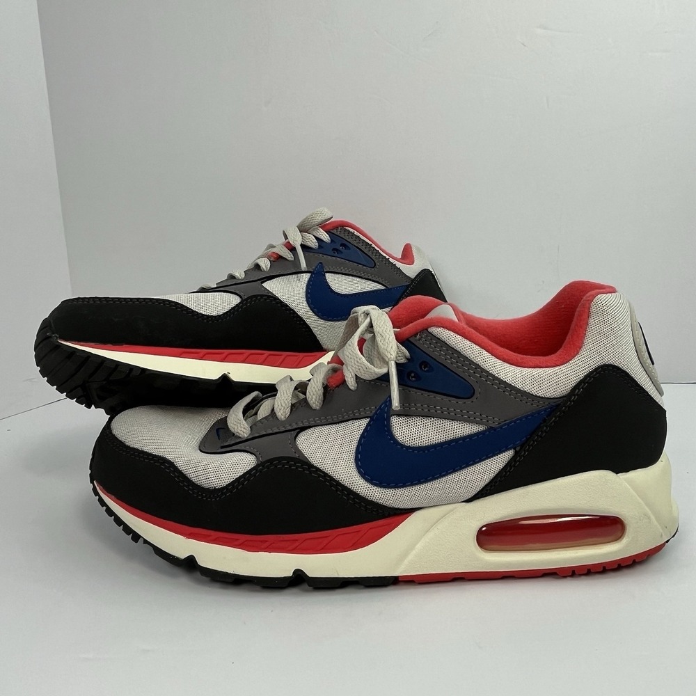 Nike Air Max Correlate Women's Size 10 Running Sneakers Shoes Red Blue Suede